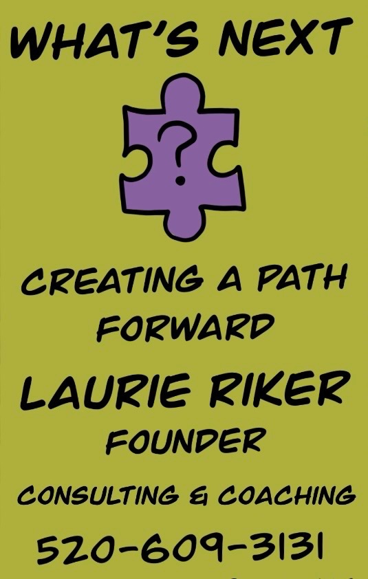 What's Next? — Creating a Path Forward, Laurie Riker, Founder